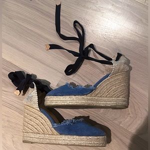 Castañer 🩵 espadrille wedges - worn once